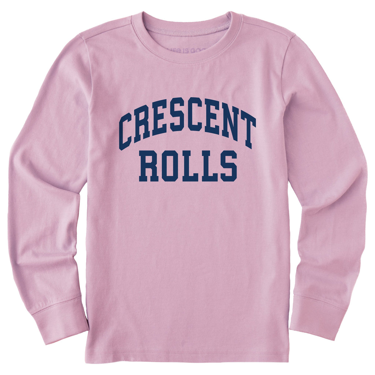 Kids Crescent Rolls Arch Long Sleeve Crusher Tee