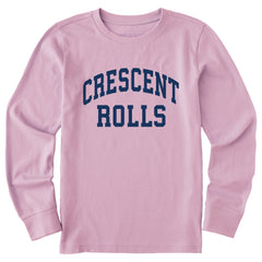 Kids Crescent Rolls Arch Long Sleeve Crusher Tee