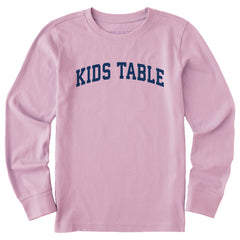 Kids Kids Table Arch Long Sleeve Crusher Tee