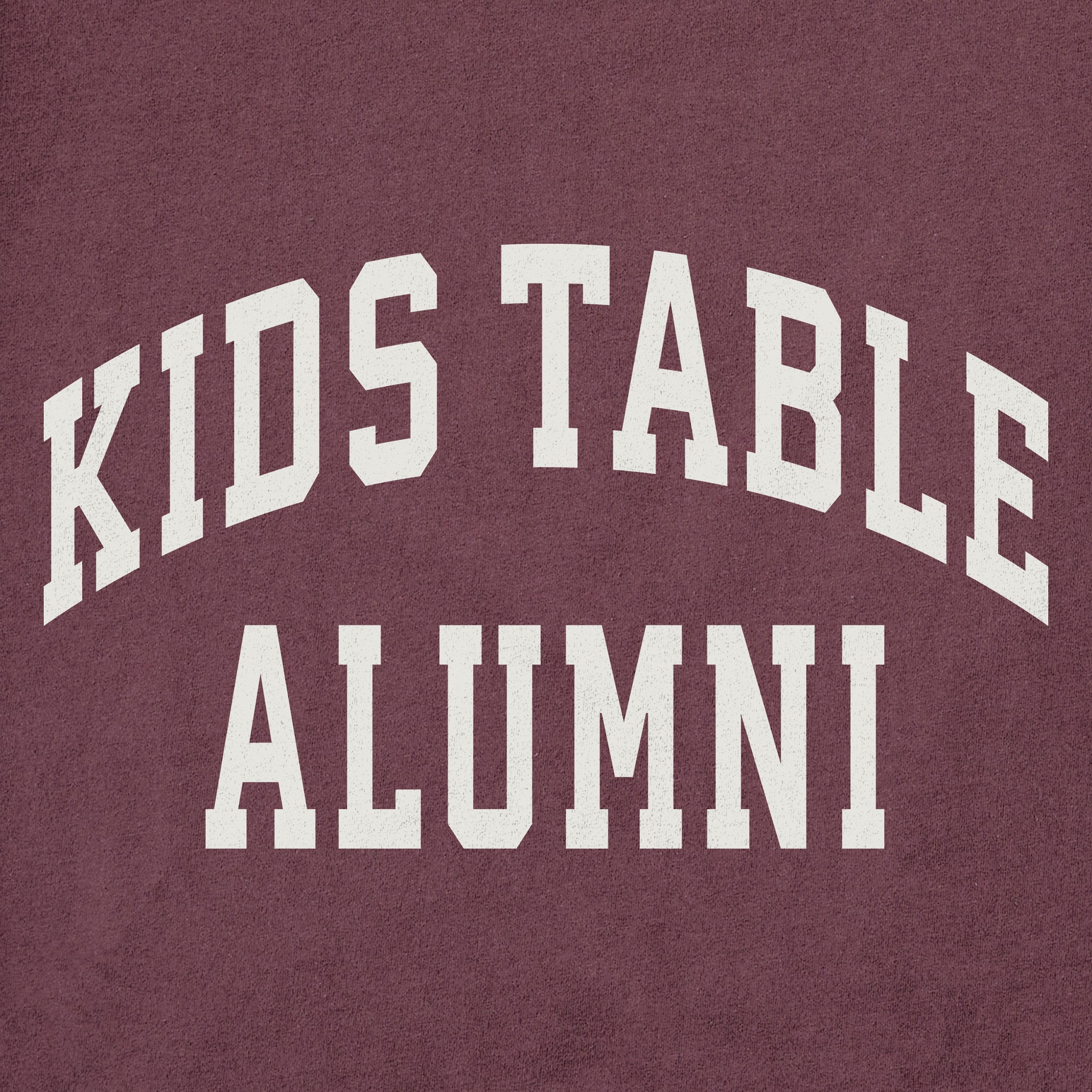 Men's Kids Table Alumni Arch Long Sleeve Crusher Tee