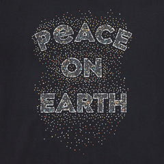 Men's Peace on Earth Long Sleeve Crusher Tee