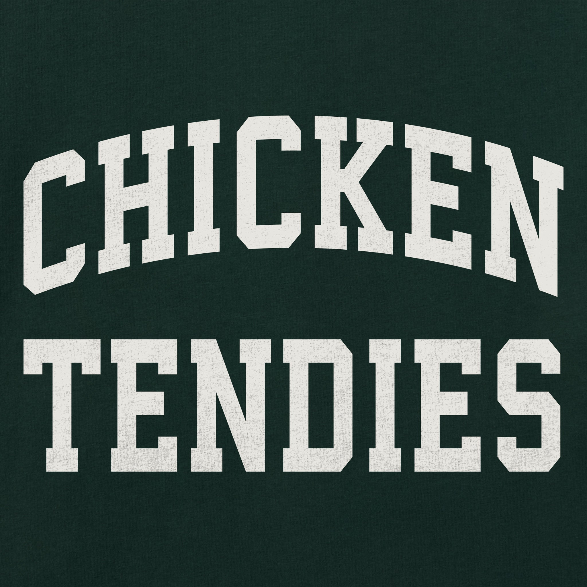 Women's Chicken Tendies Arch Short Sleeve Crusher Boxy Tee
