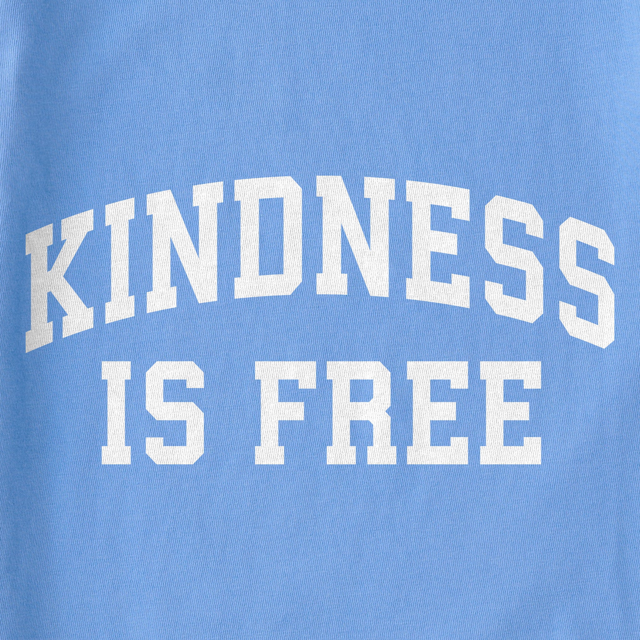 Women's Kindness is Free Arch Long Sleeve Crusher Tee