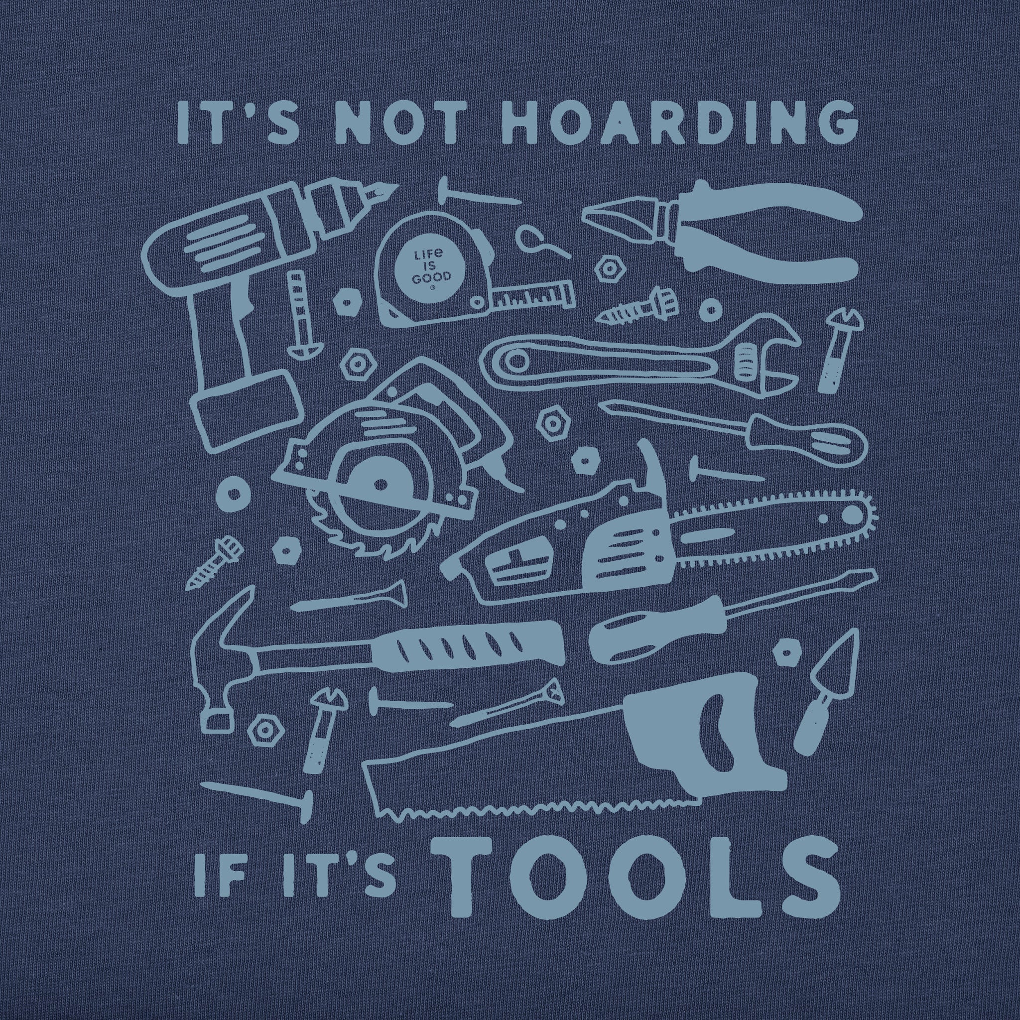 Men's It's Not Hoarding if it's Tools Short Sleeve Tee