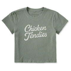 Women's Chicken Tendies Script Crusher-LITE Shrunken Tee