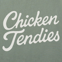 Women's Chicken Tendies Script Short Sleeve Crusher Tee