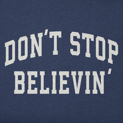 Women's Don't Stop Believin' Arch Simply True Fleece Hoodie