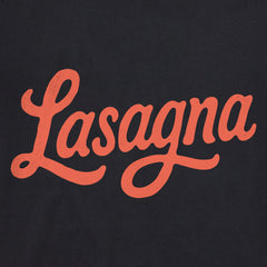 Women's Lasagna Script Long Sleeve Crusher Boxy Tee