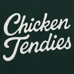 Kids Chicken Tendies Script Short Sleeve Crusher Tee