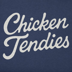 Toddler Chicken Tendies Script Short Sleeve Crusher Tee