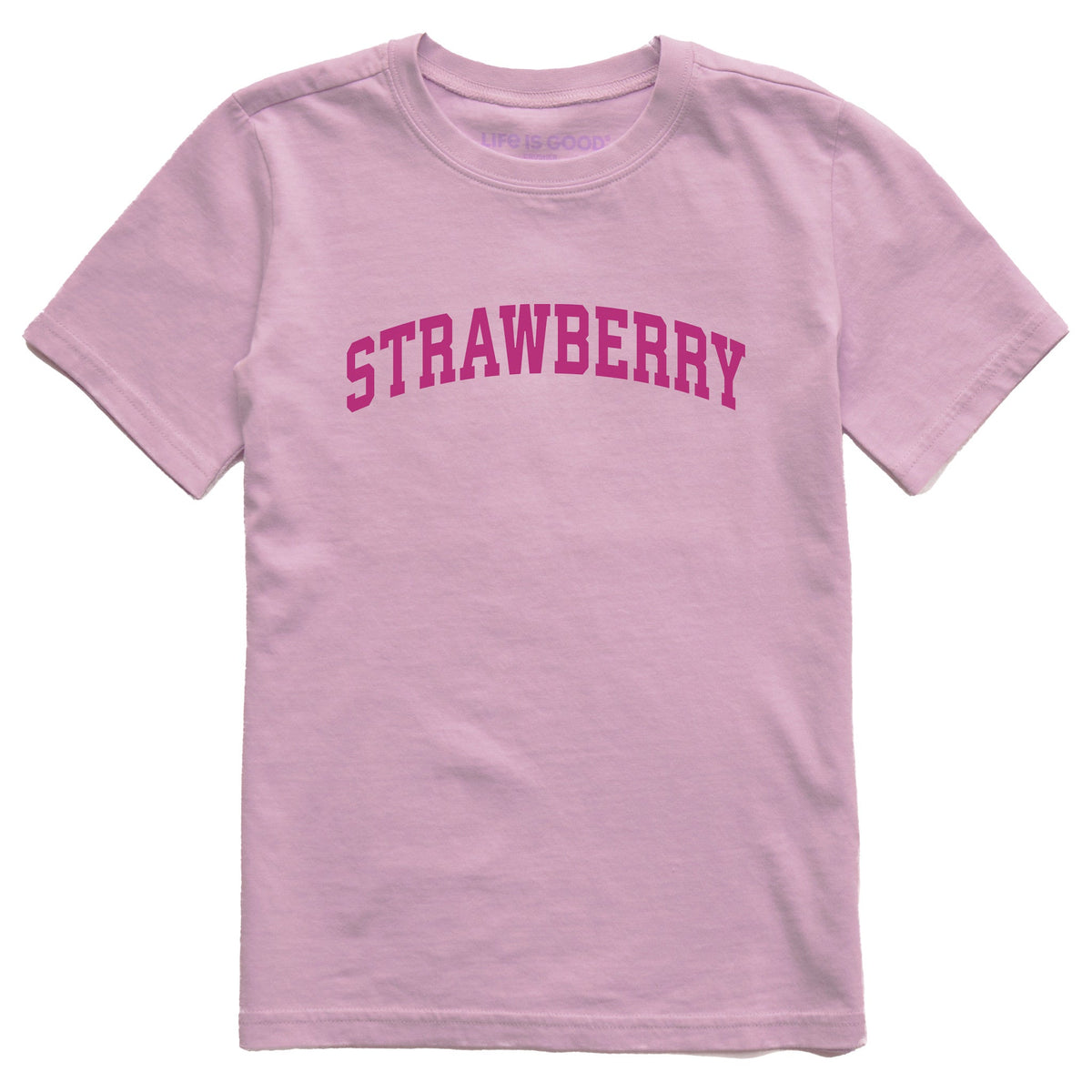 Kids Strawberry Arch Short Sleeve Crusher Tee