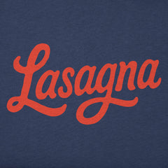 Kids Lasagna Script Long Sleeve Crusher Tee