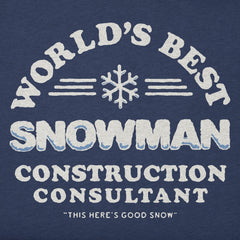 Men's Snowman Consultant Simply True Fleece Crew