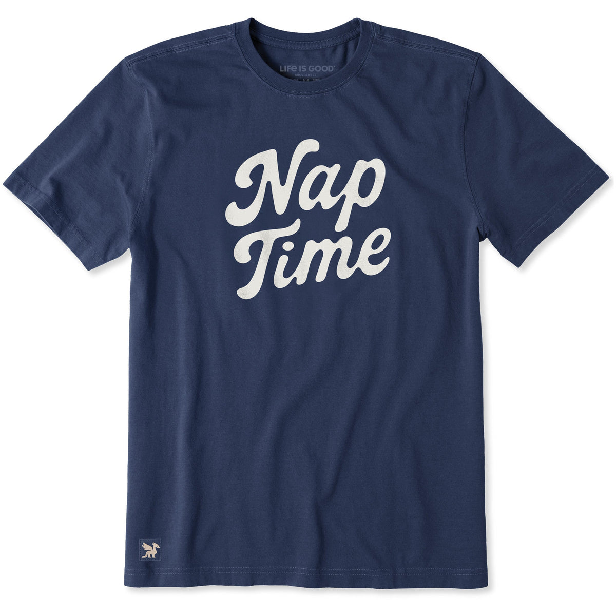 Men's Nap Time Script Short Sleeve Crusher Tee