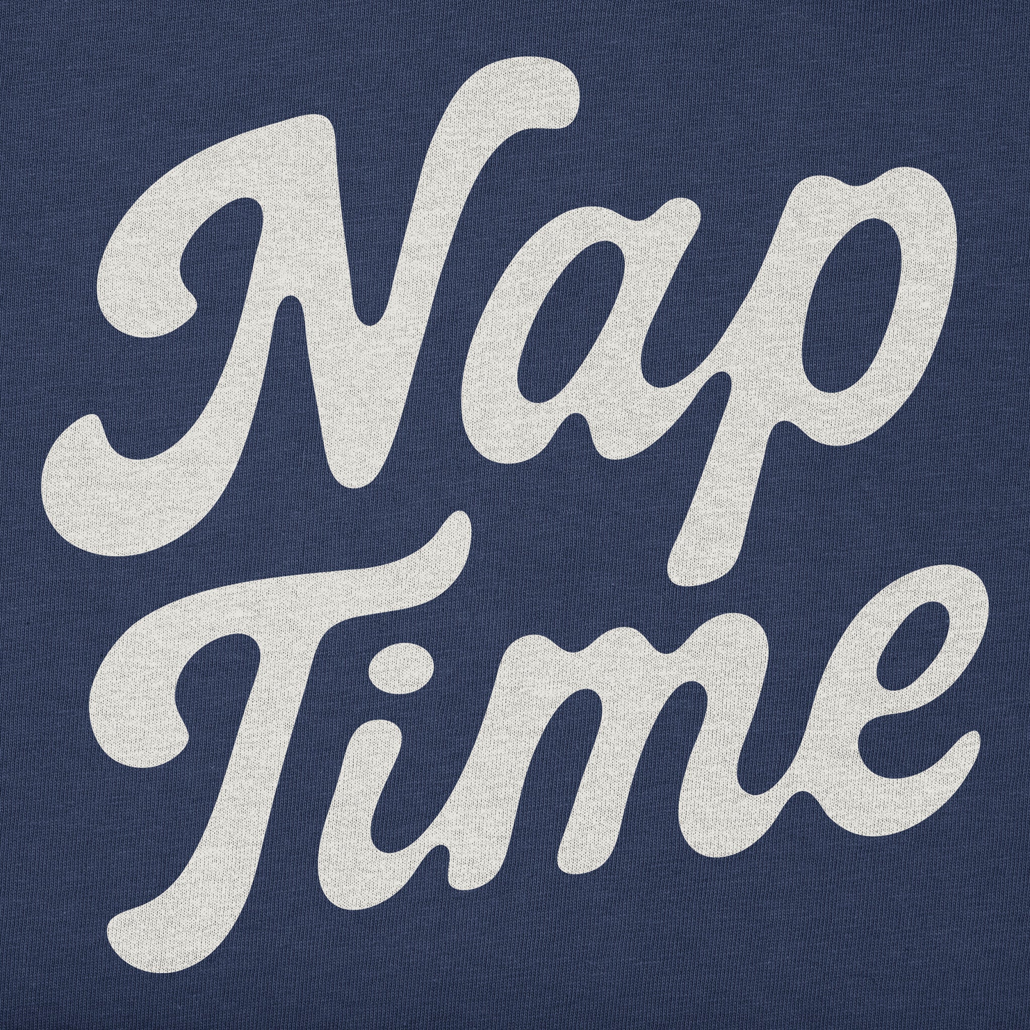 Men's Nap Time Script Short Sleeve Crusher Tee