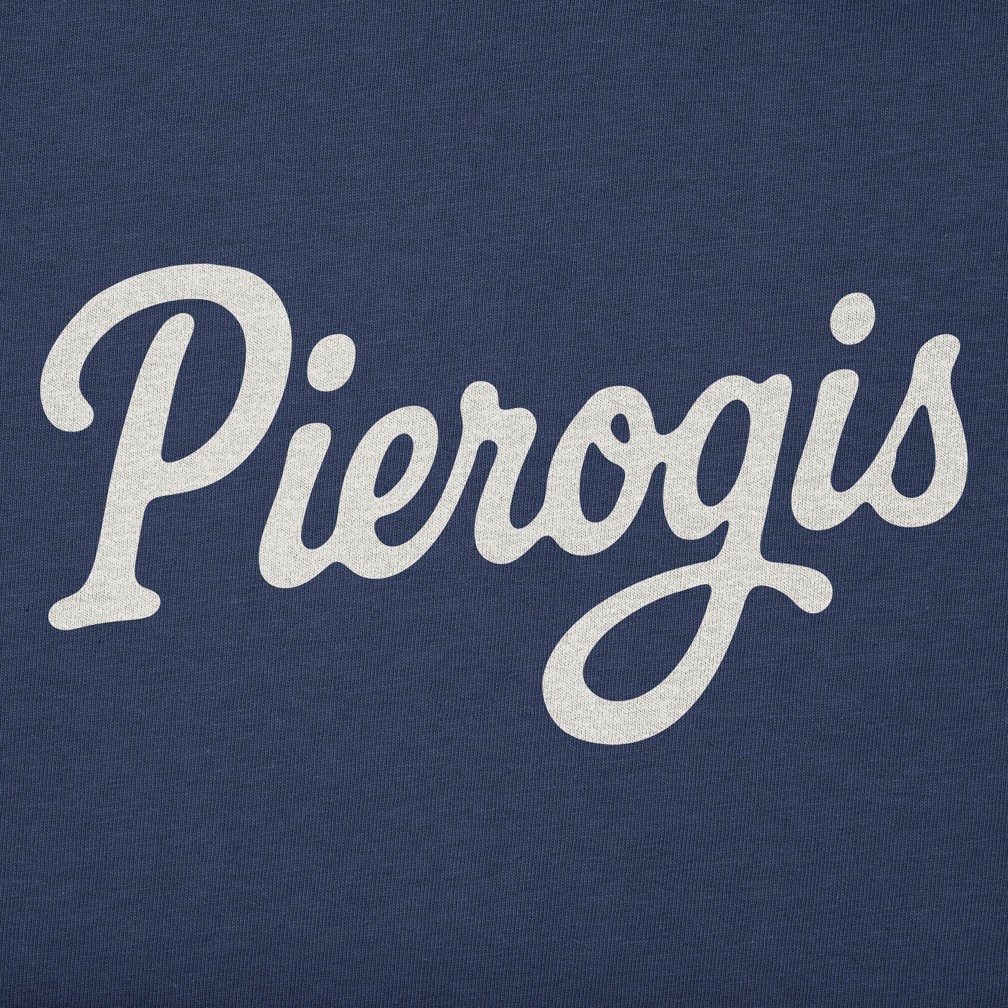 Men's Pierogis Script Short Sleeve Crusher Tee