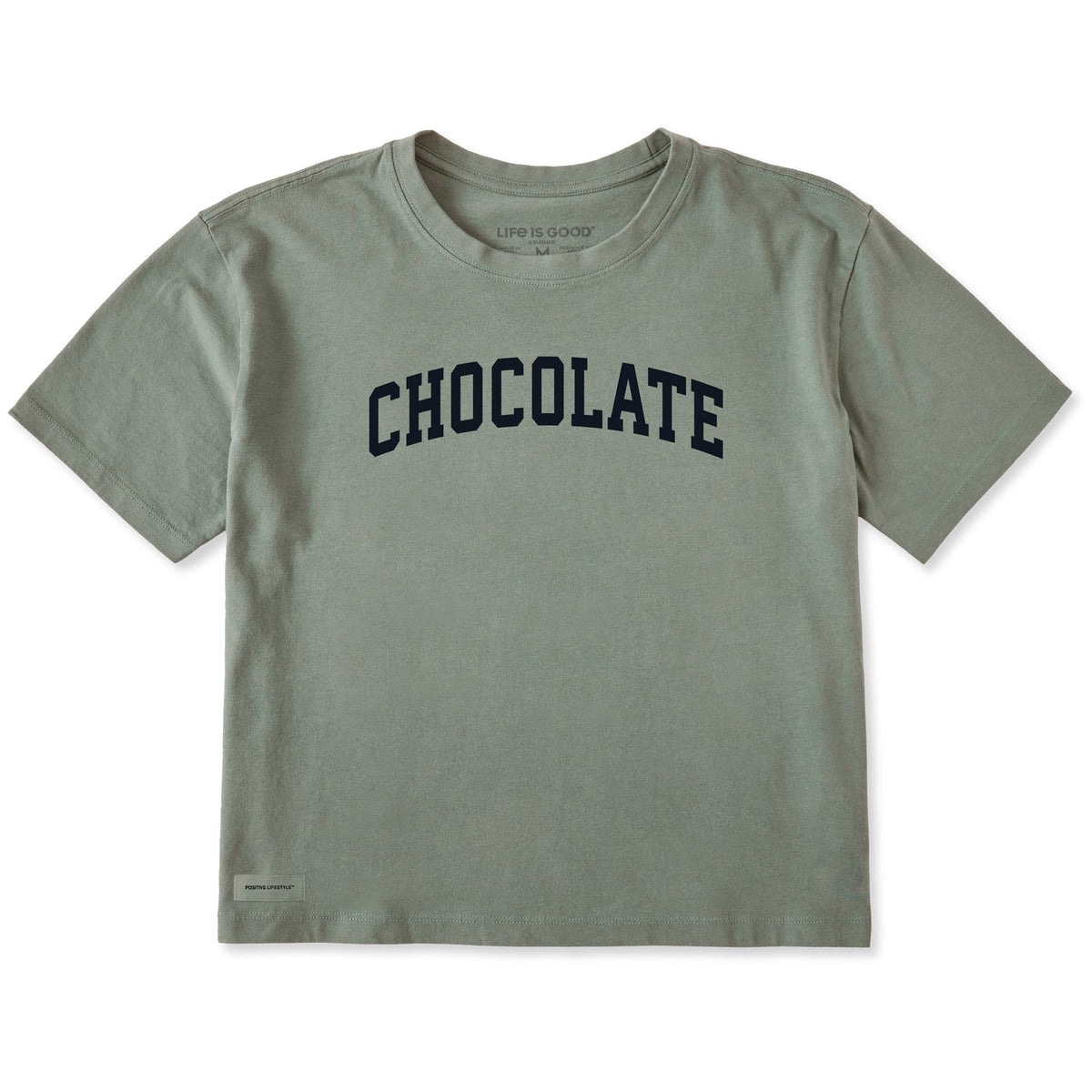 Women's Chocolate Arch Short Sleeve Crusher Boxy Tee