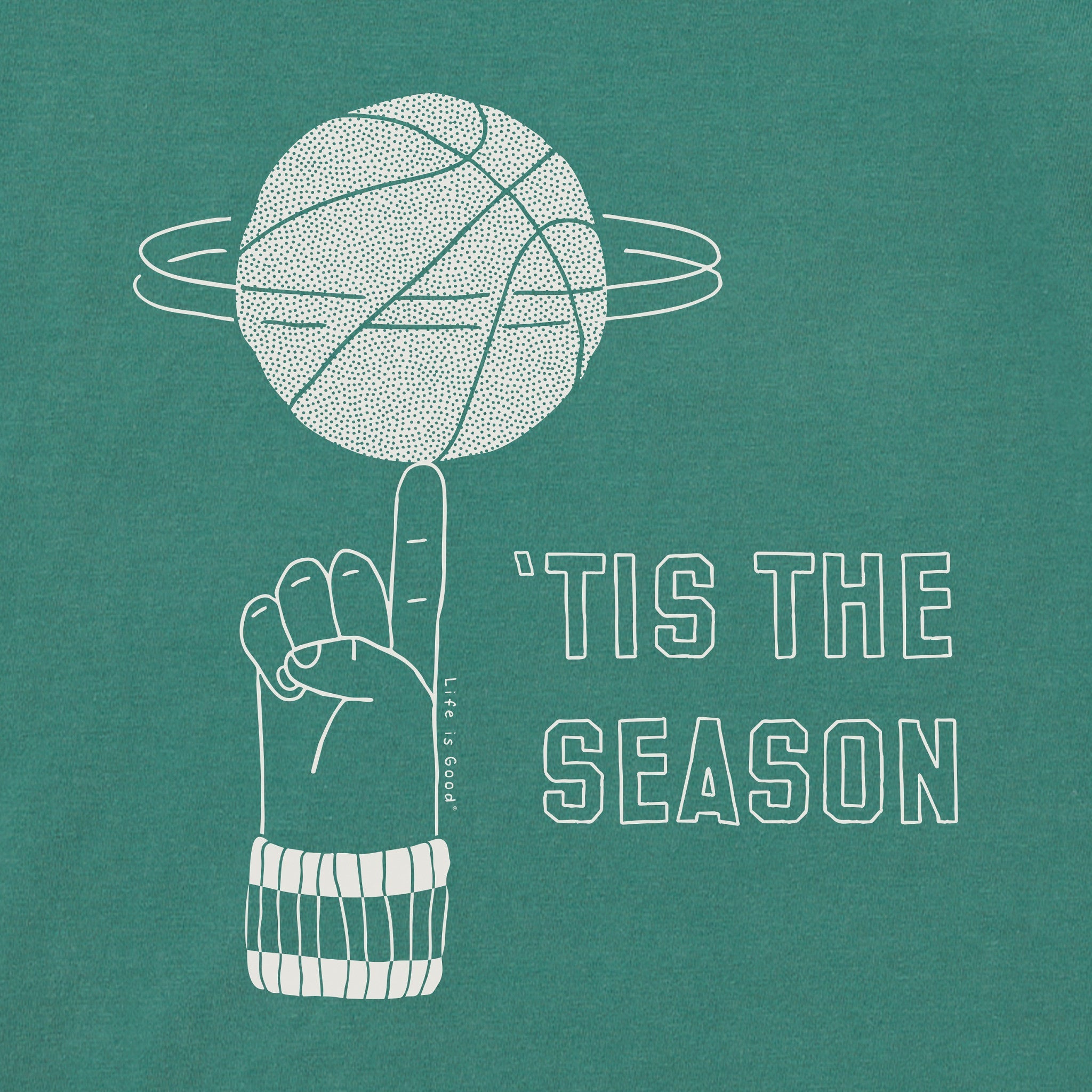 Men's Tis the Season Spin Short Sleeve Crusher Tee