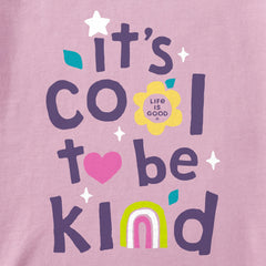 Kids Cool To Be Kind Long Sleeve Crusher Tee