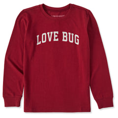 Kids Love Bug Arch Long Sleeve Crusher Tee