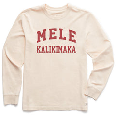 Men's Mele Kalikimaka Arch Long Sleeve Crusher Tee
