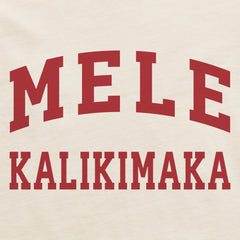 Men's Mele Kalikimaka Arch Long Sleeve Crusher Tee