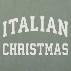 Men's Italian Christmas Arch Long Sleeve Crusher Tee