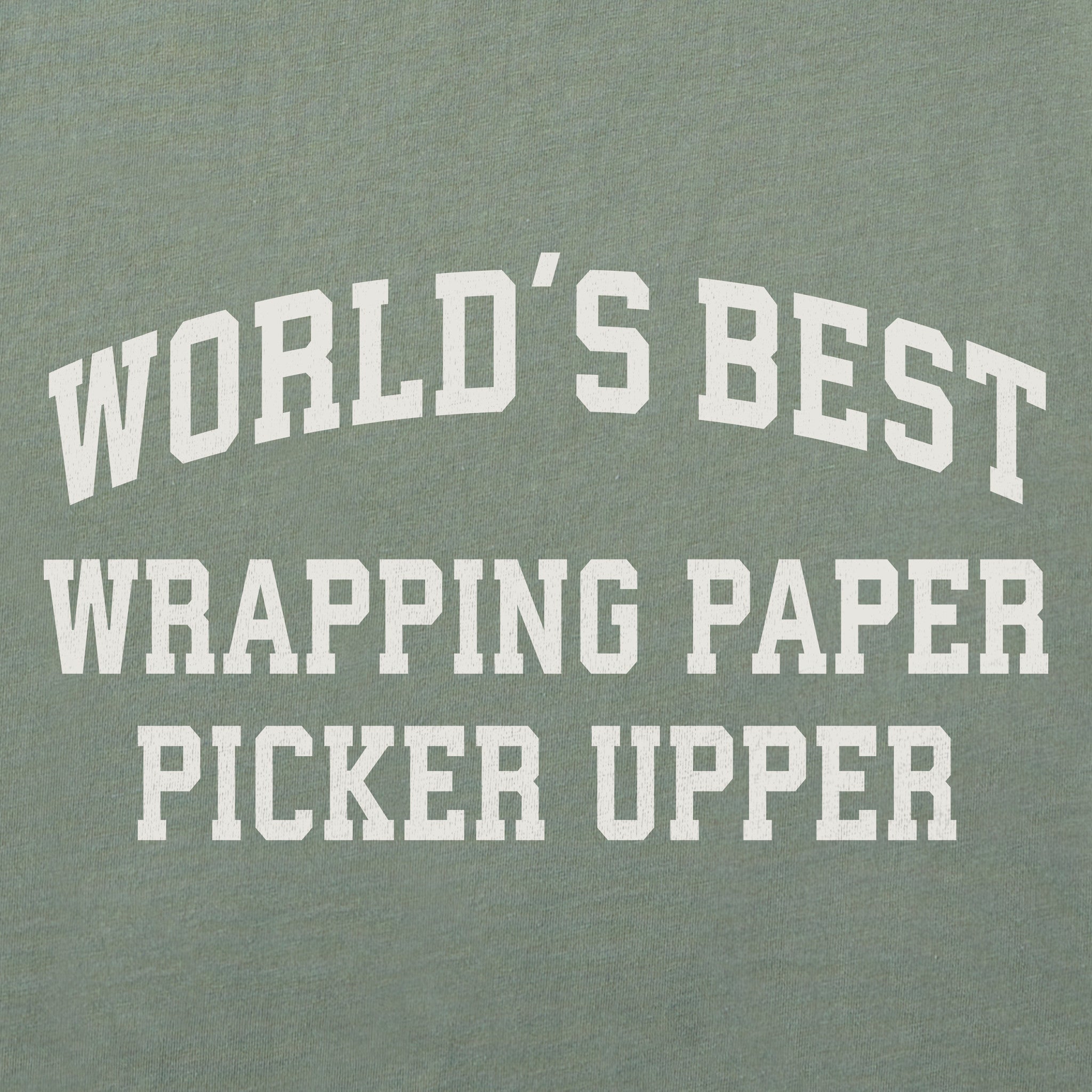 Men's Wrapping Paper Arch Long Sleeve Crusher Tee