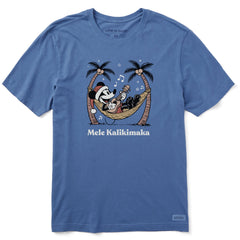 Men's Mele Kalikimaka Willie Short Sleeve Crusher Tee
