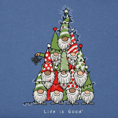 Women's Gnome Tree Long Sleeve Crusher Tee