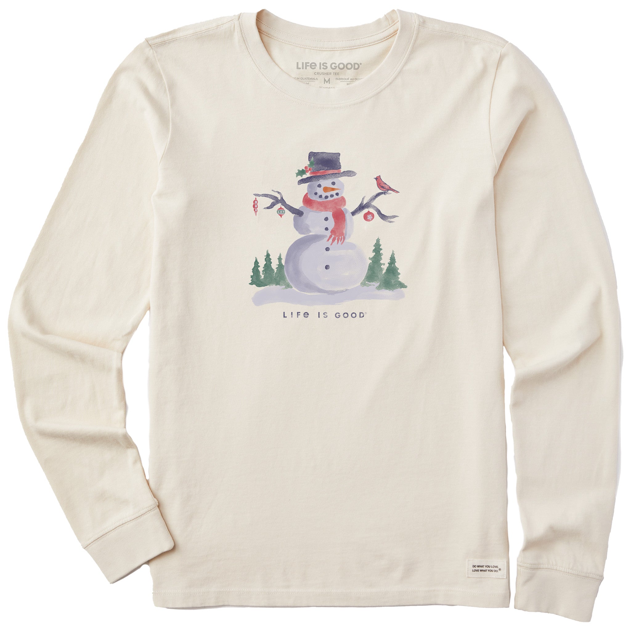 Women's Frosty Friends Long Sleeve Crusher Tee