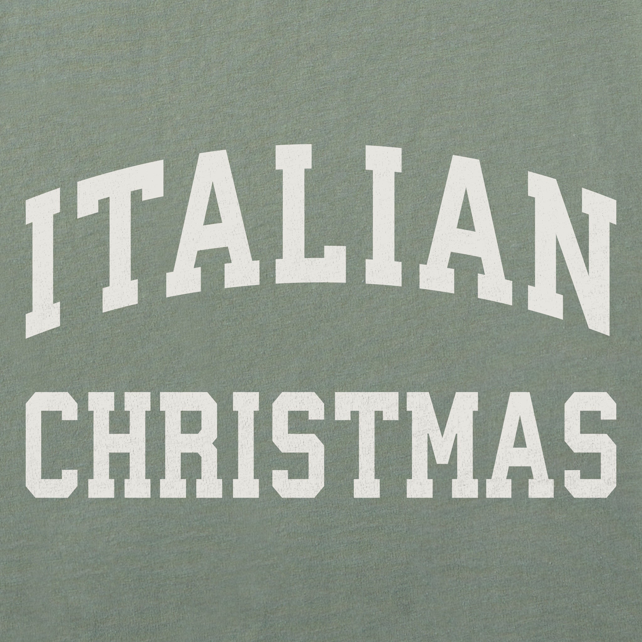Women's Italian Christmas Arch Long Sleeve Crusher Tee