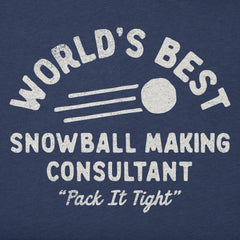 Kids Snowball Consultant Long Sleeve Crusher Tee
