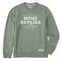 Men's Home Repairs Simply True Fleece Crew