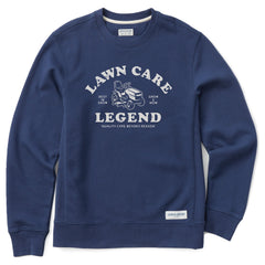 Men's Lawn Care Legend Simply True Fleece Crew