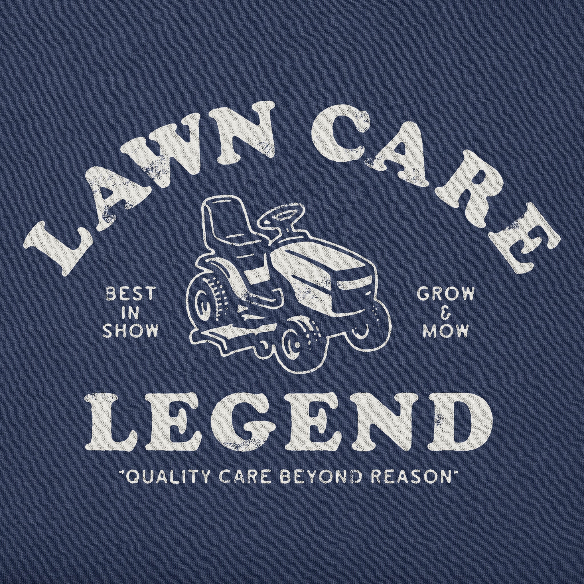 Men's Lawn Care Legend Simply True Fleece Crew