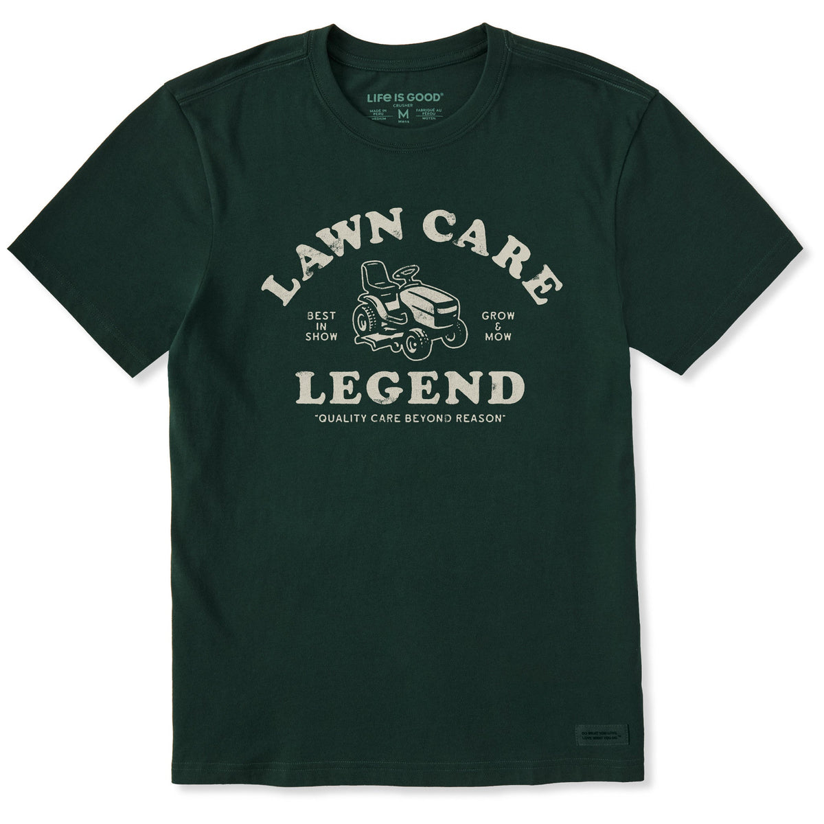 Men's Lawn Care Legend Short Sleeve Crusher Tee