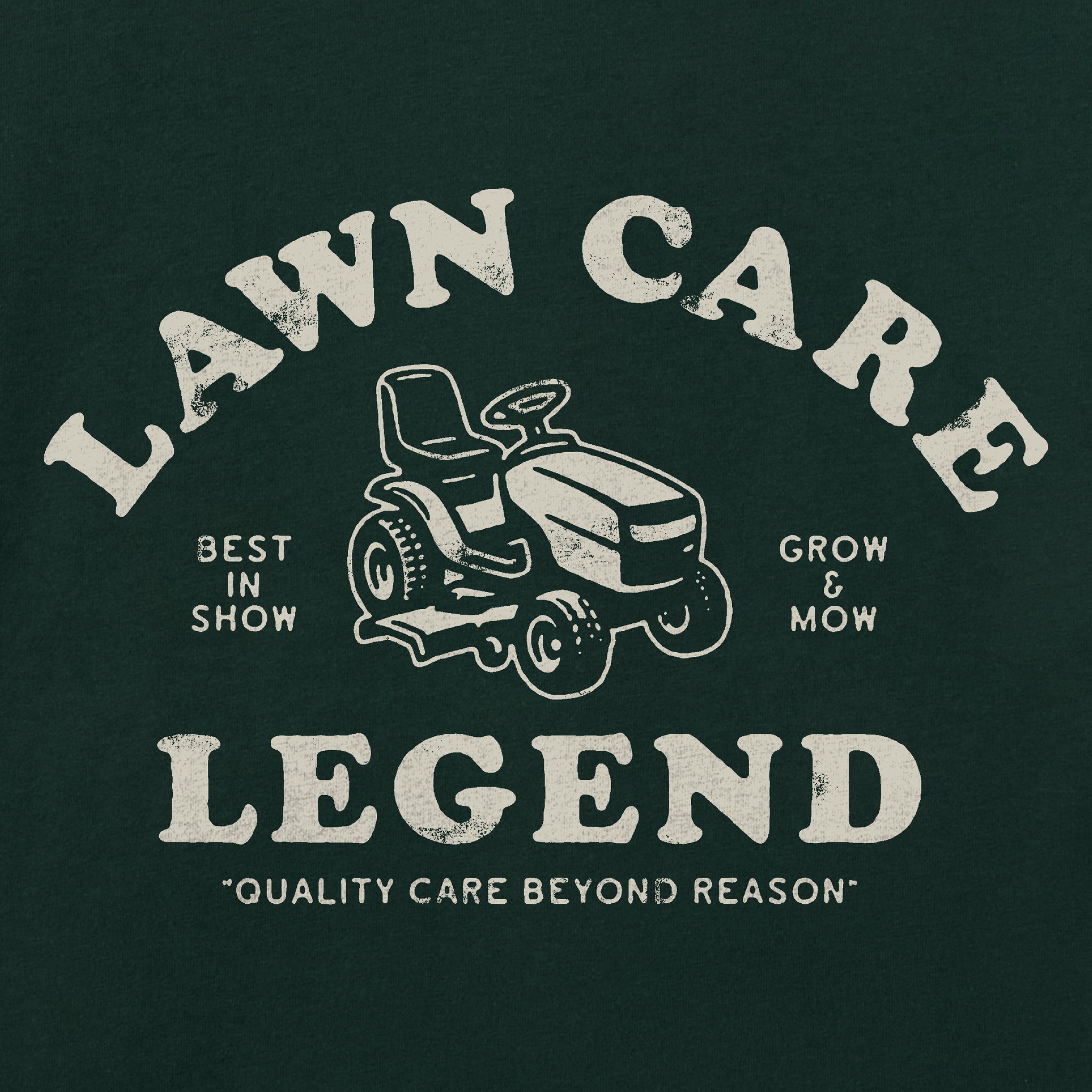 Men's Lawn Care Legend Short Sleeve Crusher Tee