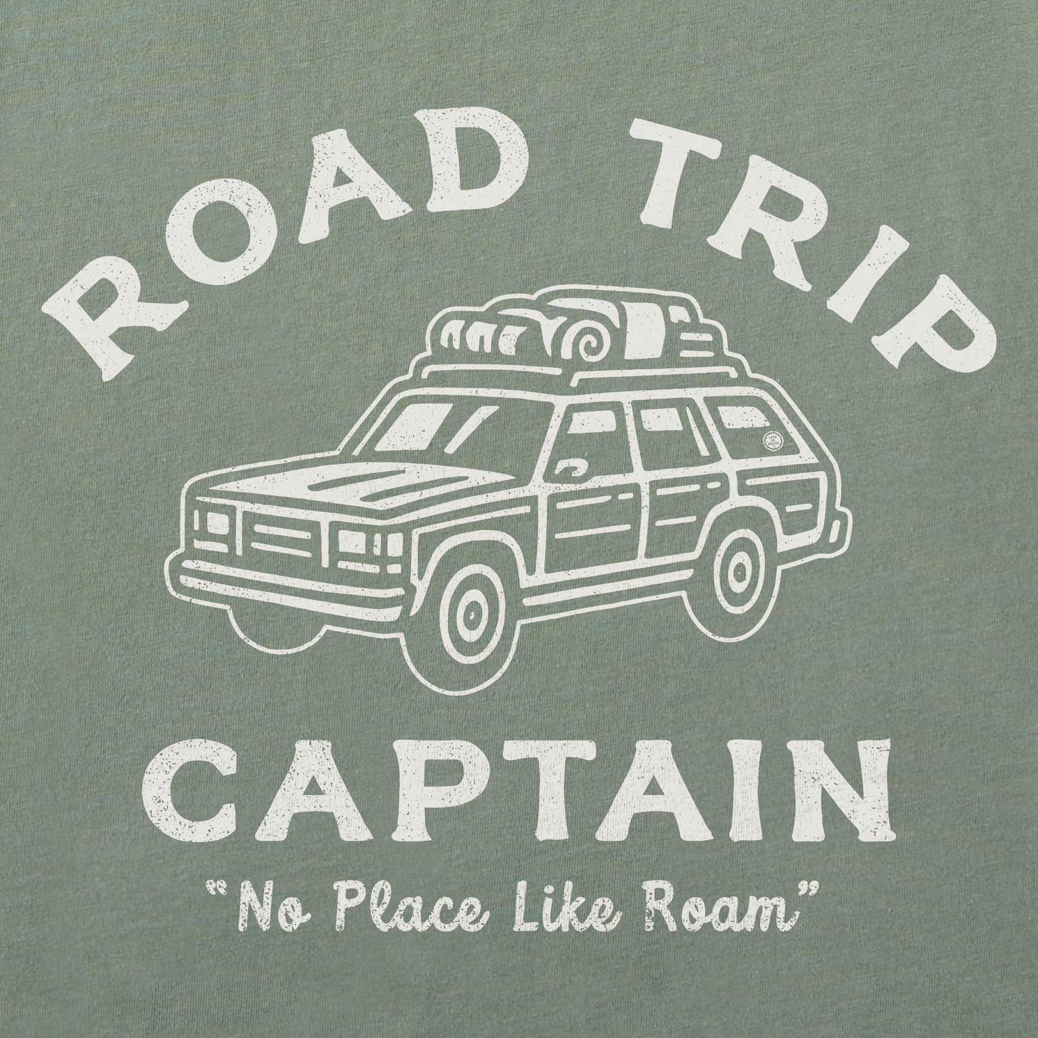 Men's Road Trip Captain Station Wagon Short Sleeve Crusher Tee