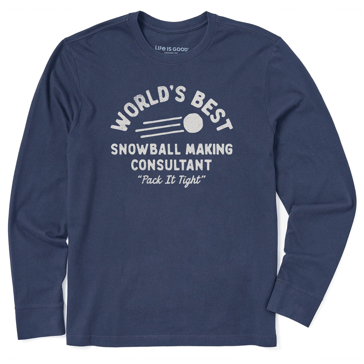 Men's Snowball Consultant Long Sleeve Crusher Tee