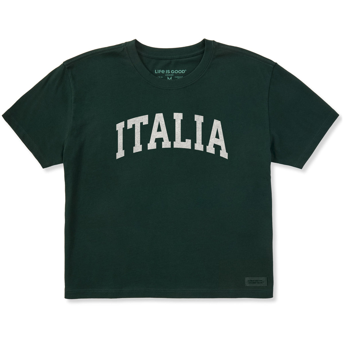 Women's Italia Arch Short Sleeve Crusher Boxy Tee