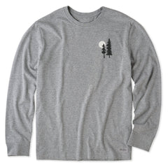 Men's Two Pines n Sun Long Sleeve Crusher Tee