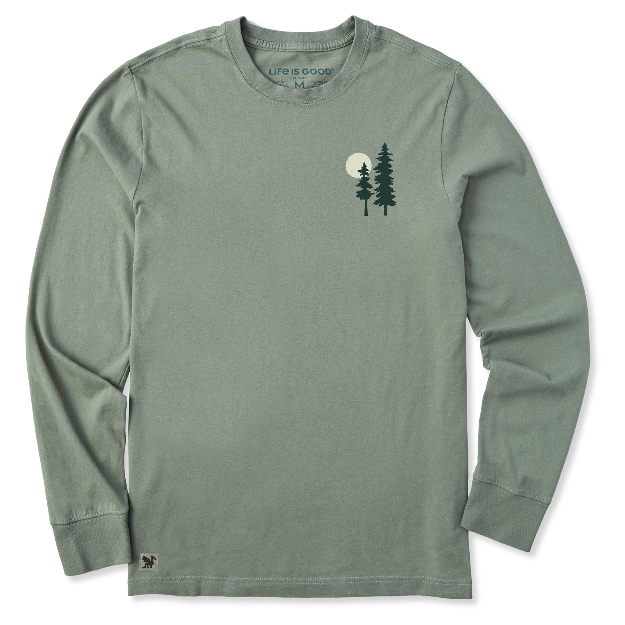 Men's Two Pines n Sun Long Sleeve Crusher Tee