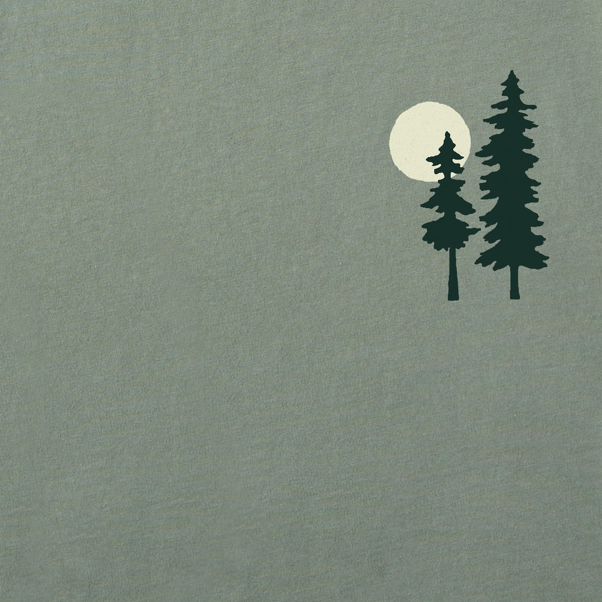 Men's Two Pines n Sun Long Sleeve Crusher Tee