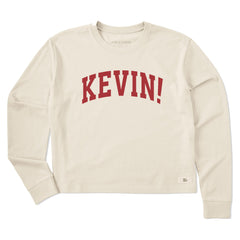 Women's Kevin Arch Long Sleeve Crusher Boxy Tee