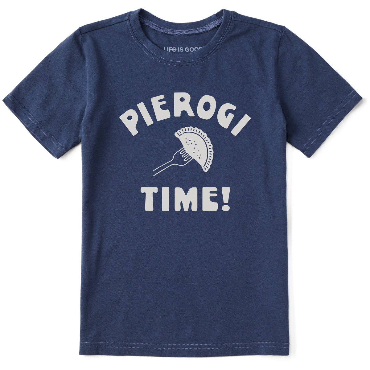 Kids Pierogi Time! Short Sleeve Crusher Tee