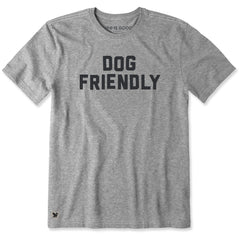 Men's Simply Dog Friendly Short Sleeve Crusher Tee