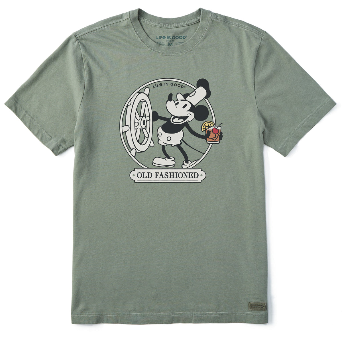 Men's Old Fashioned Willie Short Sleeve Crusher Tee