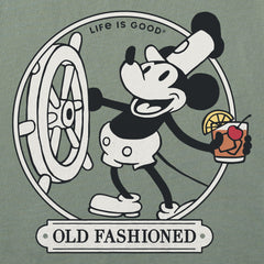 Men's Old Fashioned Willie Short Sleeve Crusher Tee