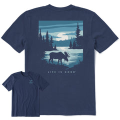 Men's Moose Lake Short Sleeve Crusher Tee